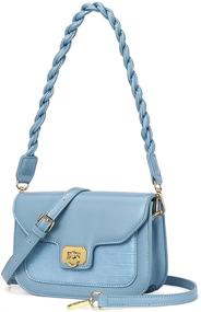 img 4 attached to CLUCI Crossbody Designer Adjustable Shoulder Women's Handbags & Wallets