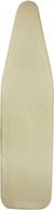 👕 homz 1925042 deluxe butter cream solid cover and pad for standard width ironing board, 13-15 inches width x 53-55 inches length logo