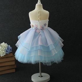 img 2 attached to 👗 OBEEII Communion Pageant Wedding Evening Girls' Clothing and Dresses: Elegant Styles for Special Occasions