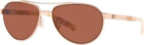 img 3 attached to Optimized Costa Del Mar Fernandina Aviator Sunglasses