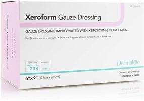 img 1 attached to 🩹 Dermarite Industries Gauze Dressing, 5x9, Pack of 50