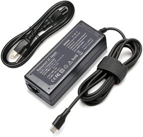 img 4 attached to 💡 High-powered 45W USB Type C Charger for HP Chromebook X360 14-CA000, 14-ca051wm, 14-ca052wm, 14-ca091wm, 14-ca061dx, 14-ca020nr, 14-ca060nr, 14-ca043cl, 11-AE000, 11-ae051wm, 11 11A G6 G7 EE, C330, S330, ThinkPad T480, T580