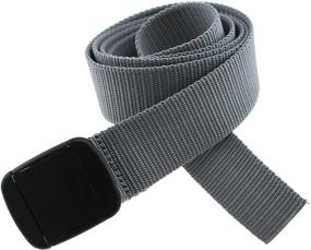 img 4 attached to 👨 Stylish and Durable Thomas Bates Hiker Belt for Men – Black Accessories