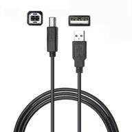 10ft usb cable replacement for silhouette cameo electronic cutting machine - compatible with silhouette cameo 4, 3, 2 logo