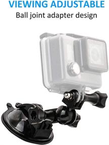 img 1 attached to EXSHOW Adjustable Suction Swivel Cameras