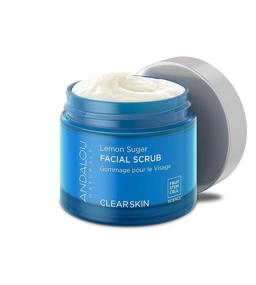 img 2 attached to 🍋 Andalou Naturals Lemon Sugar Facial Scrub: 1.7 oz. of Clearing, Brightening, and Balancing Exfoliation with Meyer Lemons and Manuka Honey