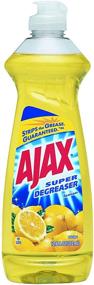 img 1 attached to Ajax Super Degreaser Dish Liquid Lemon Household Supplies