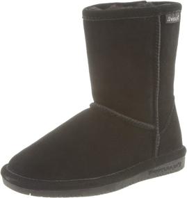 img 4 attached to Find the Perfect Pair of BEARPAW 🐻 Emma Hickory Boys' Shoes for Toddlers and Little Kids