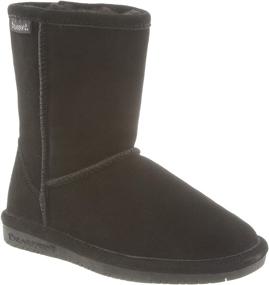 img 3 attached to Find the Perfect Pair of BEARPAW 🐻 Emma Hickory Boys' Shoes for Toddlers and Little Kids