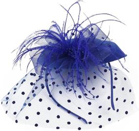 img 3 attached to Cizoe Vintage Headwear Costume Fascinators Women's Accessories for Special Occasion Accessories