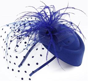img 2 attached to Cizoe Vintage Headwear Costume Fascinators Women's Accessories for Special Occasion Accessories