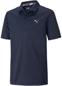 img 1 attached to 👕 PUMA Поло для мальчиков: идеальное сочетание стиля и комфорта