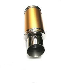 img 2 attached to NEW! High Performance Exhaust System Muffler For GY6 50Cc-400Cc 4 Stroke Scooters ATV Go Kart (Gold)