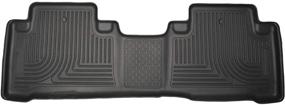 img 4 attached to 🚗 Husky Liners Weatherbeater 2nd Seat Floor Mat for Acura MDX - 2014-2019 Black - Model 19401