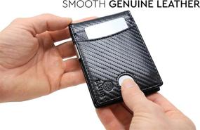 img 3 attached to 👛 Slymr Wallet Blocking Bifold: Ultimate Credit Protection for Men's Accessories and Wallets, Card Cases & Money Organizers