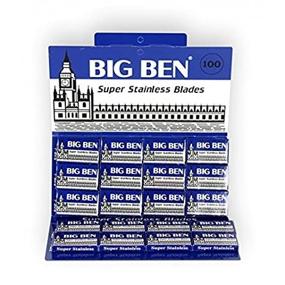 img 2 attached to Big Ben 100-Pack of Super Stainless Double Edge Razor Blades