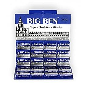 img 3 attached to Big Ben 100-Pack of Super Stainless Double Edge Razor Blades