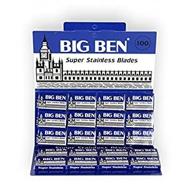 big ben 100-pack of super stainless double edge razor blades logo