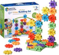 🏗️ deluxe building pieces by learning resources: boost your construction skills logo