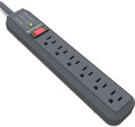 kensington guardian premium surge protector: 6 outlet, 15-foot cord, 540 joules – ultimate power protection logo