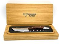 laguiole aubrac sommelier corkscrew amourette logo