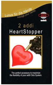 img 2 attached to 🧶 Enhance Your Knitting Experience with addi Click Turbo HeartStopper End-Caps: A Must-Have Accessory for Every Knitter