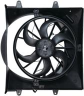 🔥 tyc 620200 jeep grand cherokee replacement radiator/condenser cooling fan assembly: superior cooling efficiency guaranteed logo