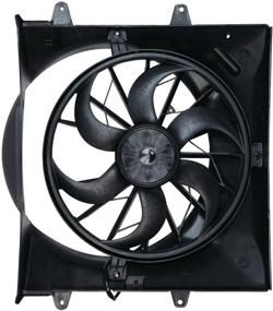 img 3 attached to 🔥 TYC 620200 Jeep Grand Cherokee Replacement Radiator/Condenser Cooling Fan Assembly: Superior Cooling Efficiency Guaranteed