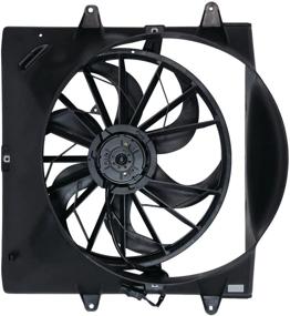 img 2 attached to 🔥 TYC 620200 Jeep Grand Cherokee Replacement Radiator/Condenser Cooling Fan Assembly: Superior Cooling Efficiency Guaranteed
