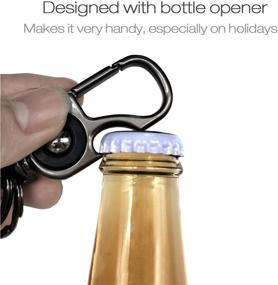 img 3 attached to Lancher Bottle Opener Keyrings Keychain