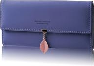 👛 innifer women's tri-fold wallets - leather handbag and wallet combo logo