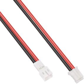 img 3 attached to 🔌 Набор кабелей с разъемами Silicone JST-PH 2.0 Male and Female - 5 пар, SIM&NAT, 10 см, 20AWG - Совместим с Tiny Whoop, Mini JST 2-контактными разъемами для батарей JJRC H67, H36, Blade Inductrix E010, E013