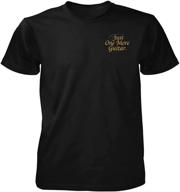 guitar player t-shirt - xl size logo