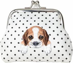 img 1 attached to Boys' Accessories: BEAGLE Puppy Buckle Wallet with Embroidered Design