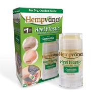 🌿 hempvana heel tastic: advanced healing therapy for dry, cracked heels - infused with cannabis seed oil extract - effective cracked heel treatment for women + men logo