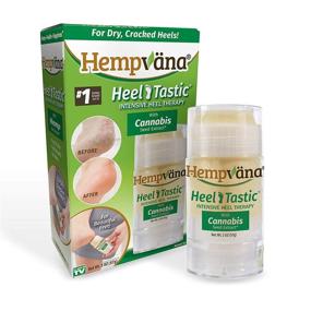 img 4 attached to 🌿 Hempvana Heel Tastic: Advanced Healing Therapy for Dry, Cracked Heels - Infused with Cannabis Seed Oil Extract - Effective Cracked Heel Treatment for Women + Men