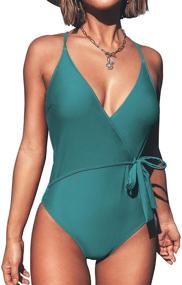 img 3 attached to CUPSHE Elegant One Piece Swimsuit Swimwear Women's Clothing in Swimsuits & Cover Ups