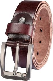 img 4 attached to 👜 Exquisite Italian Leather Classic A4 Brown Men's Accessories: Timeless Elegance