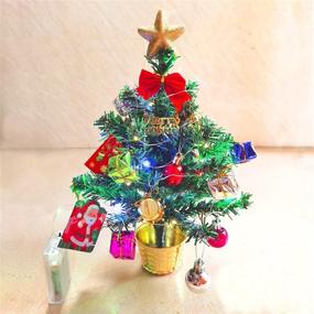 img 3 attached to Christmas Tabletop Artificial Ornaments Decorations Seasonal Decor in Trees