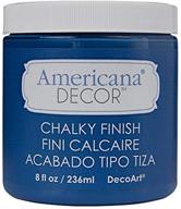 🎨 enhance your creations with deco art adc-21 americana chalky finish paint, 8-ounce, legacy logo
