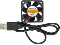 🌀 anvision 40mm x 10mm dc 5v usb brushless cooling fan, dual ball bearing, improved ydm4010b05 логотип