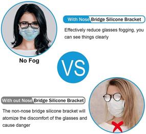 img 1 attached to 20 Pack Silicone Anti-Fog Nose Bridge Strips - Reusable Nose Bridge Pads for Comfortable Mask Wearing, Prevent Eye Glasses from Fogging, Create More Space