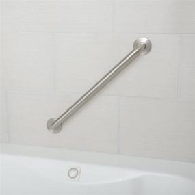 img 1 attached to 36-Inch Stainless Steel Grab Bar by Amazon Basics