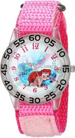 img 4 attached to DISNEY Princess Quartz Plastic Casual Girls' Watches for Wrist Watches
