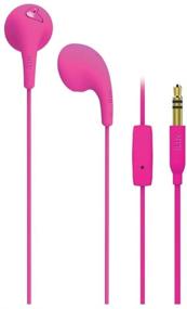 img 1 attached to 🎧 iLuv Pink Bubble Gum 2 Flexible, Jelly-Type Stereo Earphones - iEP205PNK