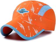 🧢 quick-drying durio toddler baseball accessories for boys' hats & caps logo