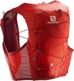 img 4 attached to 🏃 Salomon Active Skin 8 Set: Ultimate Unisex-Adult Hydration Pack for Exceptional Outdoor Performance