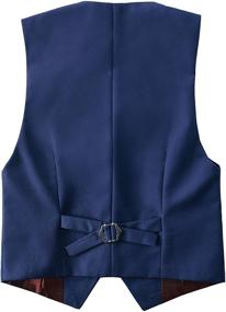 img 3 attached to Plsily Boys Blazer: Stylish and Dapper Formal Dress for Weddings and Special Occasions