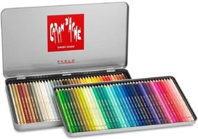 img 2 attached to 🖍️ Caran d'Ache 80 Color Pablo Set (666.380) - улучшено для SEO