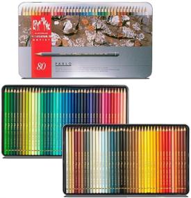 img 3 attached to 🖍️ Caran d'Ache 80 Color Pablo Set (666.380) - улучшено для SEO